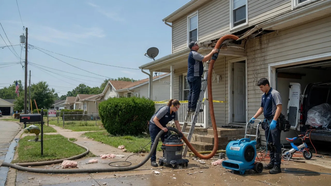 Water Damage Restoration in Milton, WV near me
